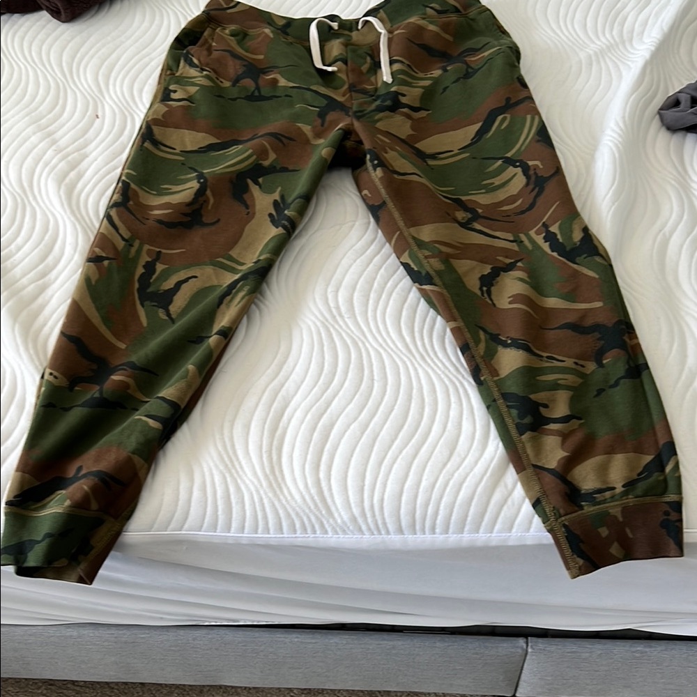 Polo camouflage sweat pants